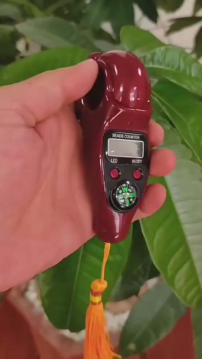 Portable Digital Rosary: LED Beads Counter