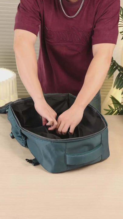 Men's Vacuum Compression Backpack: Travel & Tech Ready