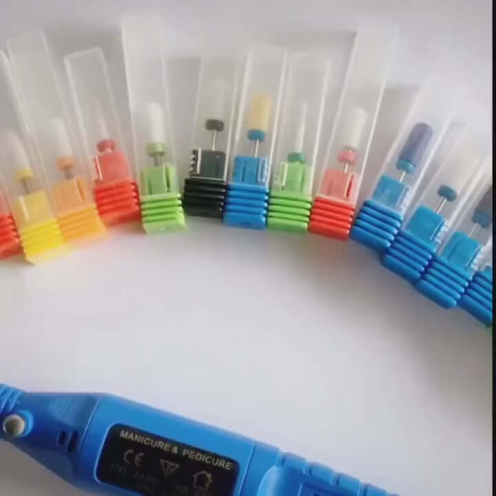 Electric Nail Drill Machine, Video