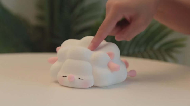 Cute Sheep Panda Rabbit Silicone Lamp, Video