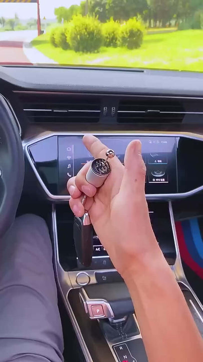 Mini Turbocharger Keychain – Car Styling & Metal Fidget Toy